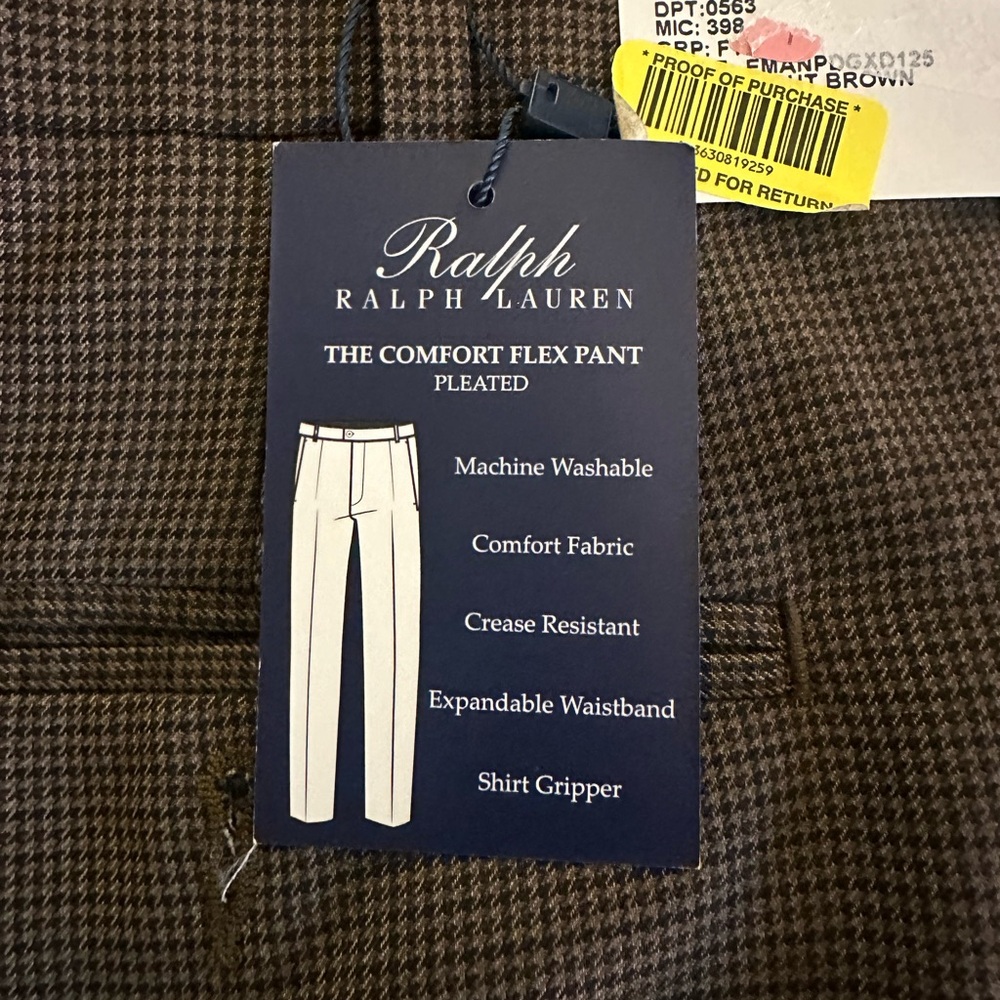 Polo Ralph Lauren Brown Dress Pants